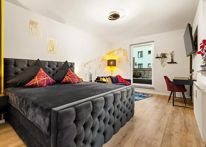 Stilvolles Wohlfuehl-apartment Mit Balkon Apartament Augsburg