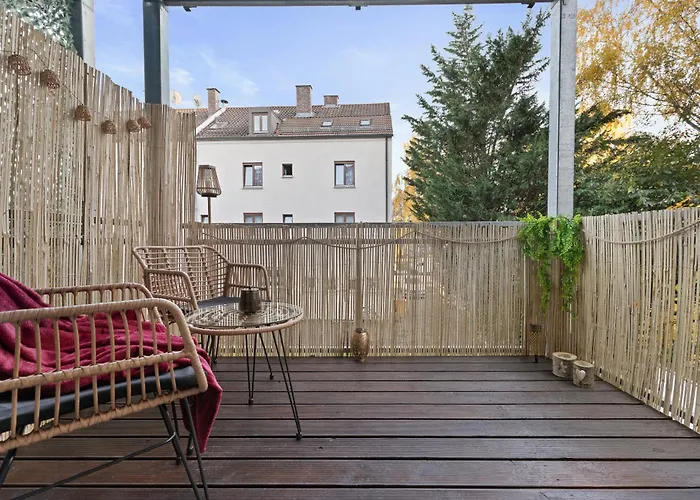 Stilvolles Wohlfuehl-apartment Mit Balkon Augsburg